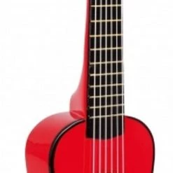 Small Foot Company Small Foot Speelgoedgitaar - Speelgoedinstrument - Rood