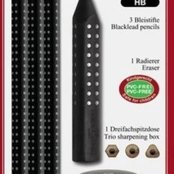 Faber-Castell - Schrijfset Grip 2001 - Zwart - Op Blister - FC-217093 -duurzamer-speelgoed Verkoop 323x840 1