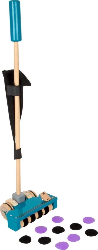 Small Foot Company Small Foot Stofzuiger Vacu?m Junior 15 X 57 Cm Hout Blauw 6 Small Foot Company Small Foot Stofzuiger Vacu?m Junior 15 X 57 Cm Hout Blauw - Afbeelding 4