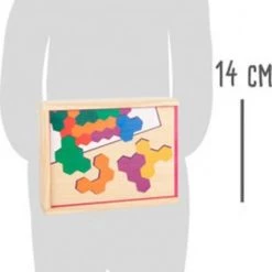 Small Foot Company Small Foot - Hexagon Wooden Puzzle Learning Game 17 Small Foot Company Small Foot - Hexagon Wooden Puzzle Learning Game -duurzamer-speelgoed Verkoop 339x840