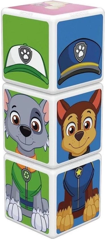 Geomag MagiCube - Constructiespeelgoed - PAW Patrol Chase, Skye, Rocky 8 Geomag MagiCube - Constructiespeelgoed - PAW Patrol Chase, Skye, Rocky - Afbeelding 6