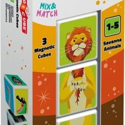 Geomag MagiCube Savanna Animals - 3 Delig