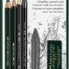 Potloodset Faber-Castell Pitt Graphite 7-delig Op Blister FC-112997