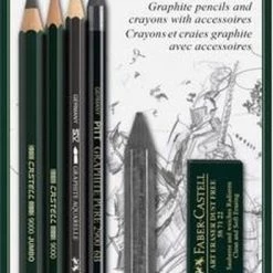 Potloodset Faber-Castell Pitt Graphite 7-delig Op Blister FC-112997
