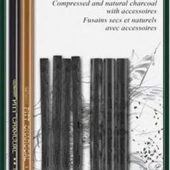 Houtskool Faber-Castell Pitt Monochrome Set Op Blister FC-112996