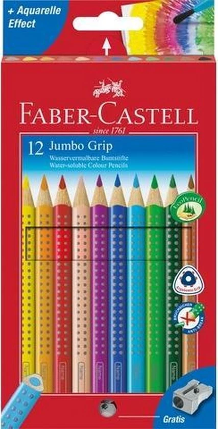 Faber-Castell Kleurpotlood FC Jumbo Grip 3 Faber-Castell Kleurpotlood FC Jumbo Grip