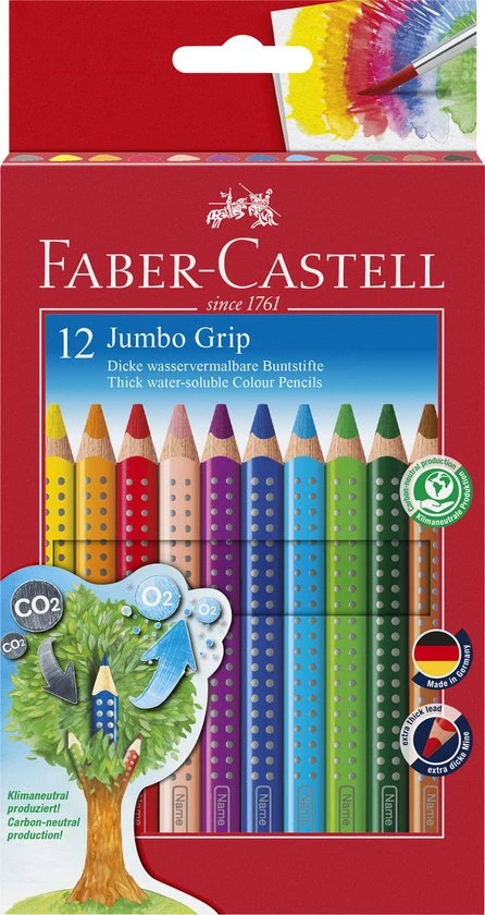 Faber-Castell Kleurpotlood FC Jumbo Grip 8 Faber-Castell Kleurpotlood FC Jumbo Grip - Afbeelding 6