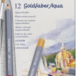 Faber-Castell - Goldfaber - Aquarelpotlood - 12st. - Blik - FC-114612