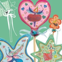 Djeco - Djeco Do It Yourself 4 Magische Toverstaffen -duurzamer-speelgoed Verkoop 480x840