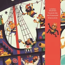 Djeco - Puzzel 36 Stukjes - Piratenboot