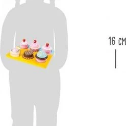 Small Foot Company Small Foot Houten Cupcakes En Gebak 10 Small Foot Company Small Foot Houten Cupcakes En Gebak -duurzamer-speelgoed Verkoop 497x840