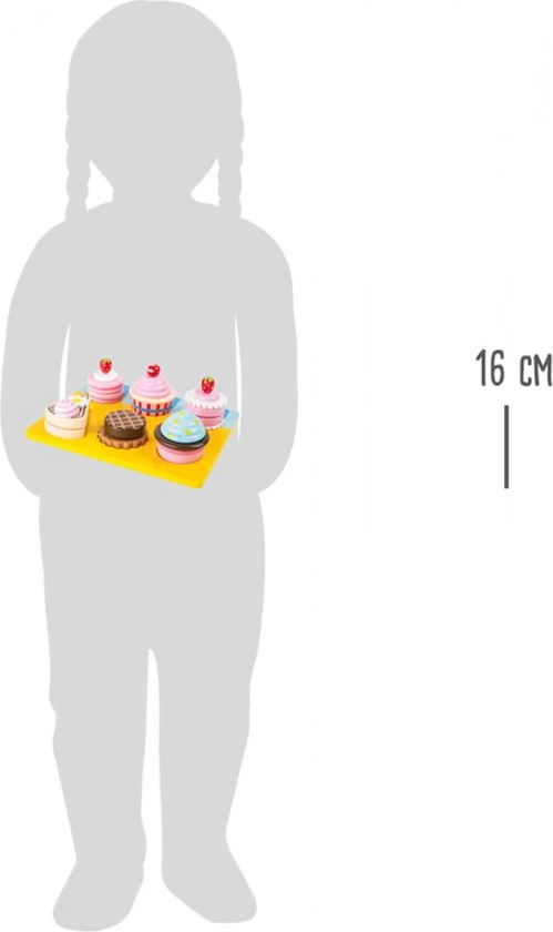 Small Foot Company Small Foot Houten Cupcakes En Gebak 7 Small Foot Company Small Foot Houten Cupcakes En Gebak - Afbeelding 5