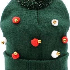 JAP Christmas JAP Kerstmuts Met Belletjes - Wintermuts