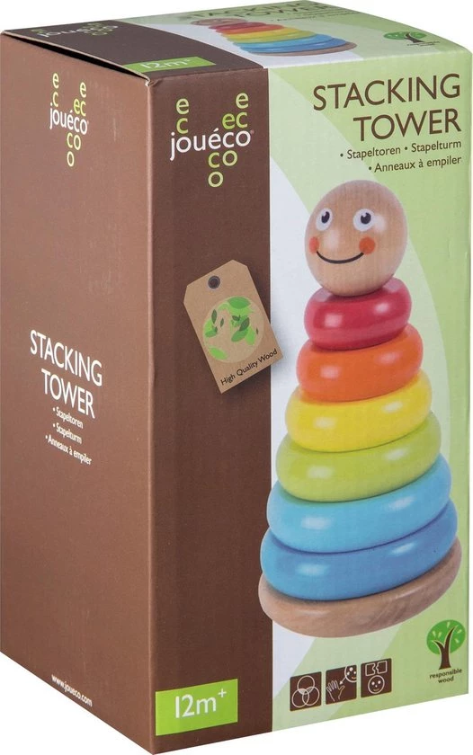 Jouéco Stapeltoren 4 Jouéco Stapeltoren - Afbeelding 2