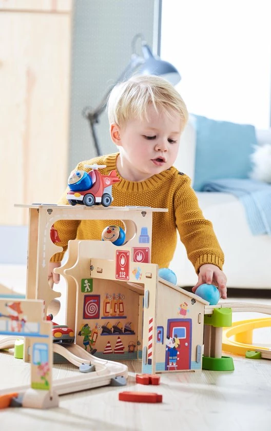 Haba Kullerbü Knikkerbaan Brandweerkazerne 6 Haba Kullerbü Knikkerbaan Brandweerkazerne - Afbeelding 4