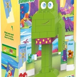 BiOBUDDi Swampies - Ribby - 44 Delig - Past Op Duplo - Jongens En Meisjes - Speelgoed - Cadeau Tip !!
