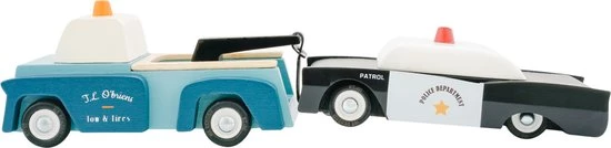 Mr. Dendro - Politie Auto - Grote Speelgoedauto 12,5cm - Houten Speelgoed Auto Vanaf 3 Jaar 5 Mr. Dendro - Politie Auto - Grote Speelgoedauto 12,5cm - Houten Speelgoed Auto Vanaf 3 Jaar - Afbeelding 3