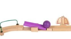 Small Foot Company Houten Knikkerbaan Speeltuin - Junior Marble Run - Houten Speelgoed Vanaf 1,5 Jaar -duurzamer-speelgoed Verkoop 550x135