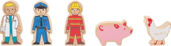 Small Foot Company Small Foot Speelgoedtrein Bridge Hout Junior 24-delig 6 Small Foot Company Small Foot Speelgoedtrein Bridge Hout Junior 24-delig - Afbeelding 4