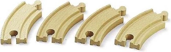 BRIO Gebogen Korte Rails - 33337 13 BRIO Gebogen Korte Rails - 33337 - Afbeelding 11