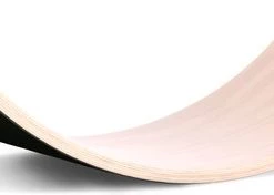 Wobbel Original Zwart - Linnen / Whitewash Houten Balance Board Van 90 Cm Met Zwart Wolvilt -duurzamer-speelgoed Verkoop 550x176 3