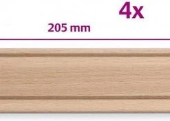 Eichhorn Recht Spoor Lang, 4st. 15 Eichhorn Recht Spoor Lang, 4st. -duurzamer-speelgoed Verkoop 550x176 7