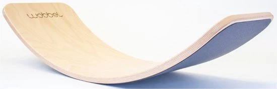 Wobbel - Original - Blank Gelakt Met Vilt - Grijs 10 Wobbel - Original - Blank Gelakt Met Vilt - Grijs - Afbeelding 8