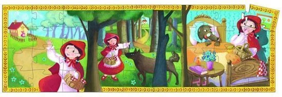 Djeco Puzzel Roodkapje (36 Stukjes) 9 Djeco Puzzel Roodkapje (36 Stukjes) - Afbeelding 7