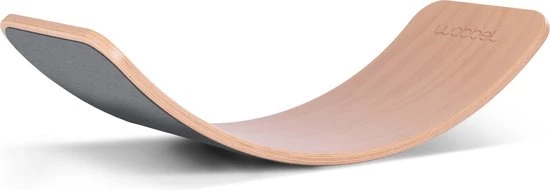 Wobbel - Original - Blank Gelakt Met Vilt - Grijs 15 Wobbel - Original - Blank Gelakt Met Vilt - Grijs - Afbeelding 13