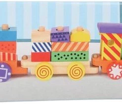 Small Foot Company Trekfiguur Houten Trein Bright Colours - Houten Speelgoed Vanaf 1 Jaar -duurzamer-speelgoed Verkoop 550x212 3