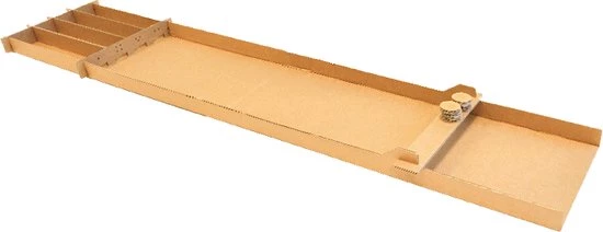 Kartonnen Sjoelbak - Origineel Speelgoed - Sinterklaas Cadeau - Hobbykarton - KarTent 3 Kartonnen Sjoelbak - Origineel Speelgoed - Sinterklaas Cadeau - Hobbykarton - KarTent