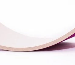 Wobbel Original Blank Gelakt Met Vilt Framboos