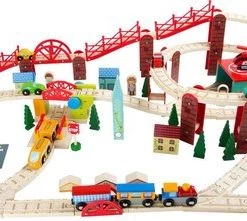 Small Foot Company Small Foot Spoorwegset ''mijn Stad''