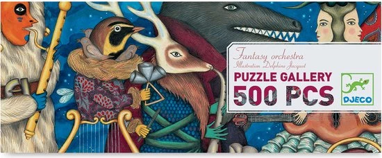 Djeco Fantastisch Orkest - 500 Stukjes 3 Djeco Fantastisch Orkest - 500 Stukjes