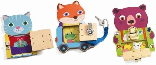 Djeco - Behendigheidsspel Locktou 4 Djeco - Behendigheidsspel Locktou - Afbeelding 2