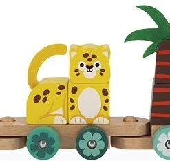 Janod Tropik - Trekfiguur Trein Tropen Express -duurzamer-speelgoed Verkoop 550x234