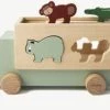 Trixie Trekfiguur Vrachtwagen 23 Cm Hout Naturel/groen 6-delig -duurzamer-speelgoed Verkoop 550x242