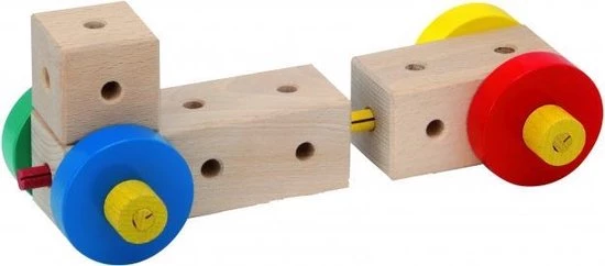 Matador Maker 3+ 34-delig Ki0 Houten Constructiespeelgoed 7 Matador Maker 3+ 34-delig Ki0 Houten Constructiespeelgoed - Afbeelding 5