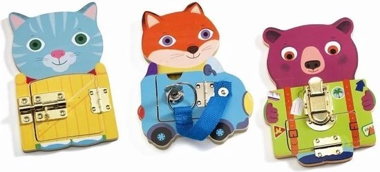 Djeco - Behendigheidsspel Locktou 3 Djeco - Behendigheidsspel Locktou