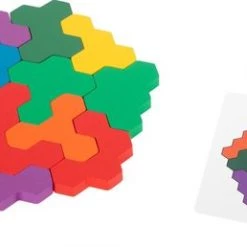 Small Foot Company Small Foot - Hexagon Wooden Puzzle Learning Game 14 Small Foot Company Small Foot - Hexagon Wooden Puzzle Learning Game -duurzamer-speelgoed Verkoop 550x258 1