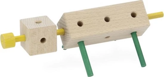 Matador Maker 3+ 34-delig Ki0 Houten Constructiespeelgoed 6 Matador Maker 3+ 34-delig Ki0 Houten Constructiespeelgoed - Afbeelding 4