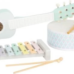 Small Foot Company Small Foot Muziekinstrumentenset - Speelgoedinstrument - Pastel -duurzamer-speelgoed Verkoop 550x259 1