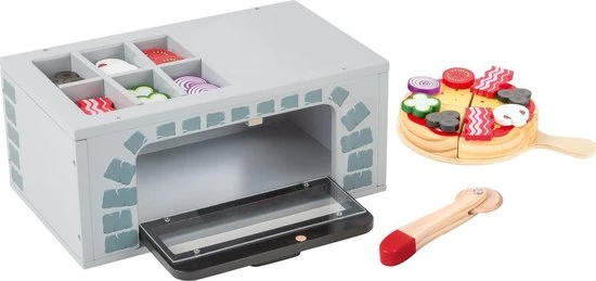 Small Foot Company Pizza Oven Voor De Speelkeuken - Houten Speelgoed Vanaf 3 Jaar 8 Small Foot Company Pizza Oven Voor De Speelkeuken - Houten Speelgoed Vanaf 3 Jaar - Afbeelding 6
