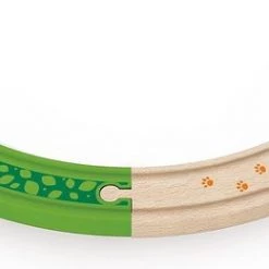 Hape Houten Uitbreiding Treinbaan Jungle 4-delig