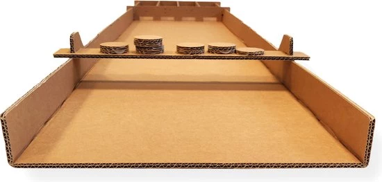 Kartonnen Sjoelbak - Origineel Speelgoed - Sinterklaas Cadeau - Hobbykarton - KarTent 5 Kartonnen Sjoelbak - Origineel Speelgoed - Sinterklaas Cadeau - Hobbykarton - KarTent - Afbeelding 3