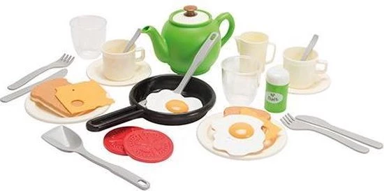 Dantoy Ontbijtset Groen 29-dlg 4 Dantoy Ontbijtset Groen 29-dlg - Afbeelding 2