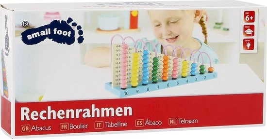 Small Foot Company Telraam Abacus Met Opdrachten 5 Small Foot Company Telraam Abacus Met Opdrachten - Afbeelding 3