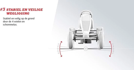 BERG XL Frame Race GTS BFR Skelter - Grijs - Vanaf 5 Jaar 8 BERG XL Frame Race GTS BFR Skelter - Grijs - Vanaf 5 Jaar - Afbeelding 6