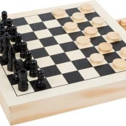 Small Foot Company Small Foot - Chess, Draughts & Nine Men's Morris Game Set