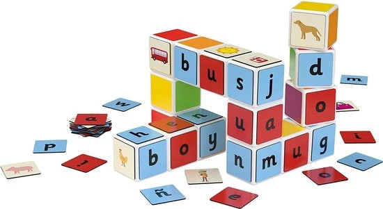 Geomag Magicube Woorden Leren Junior 79-delig 5 Geomag Magicube Woorden Leren Junior 79-delig - Afbeelding 3